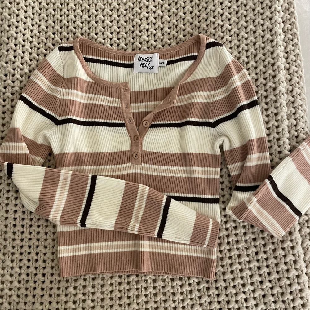 Stripe long sleeve